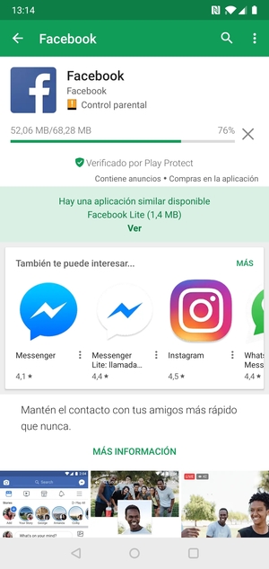 Espere a que el proceso de instalación finalice