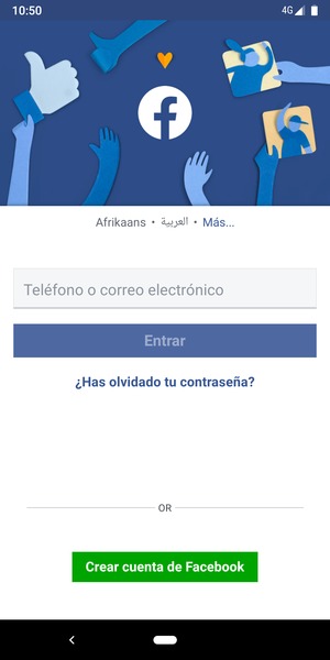 Su aplicación está lista para usar