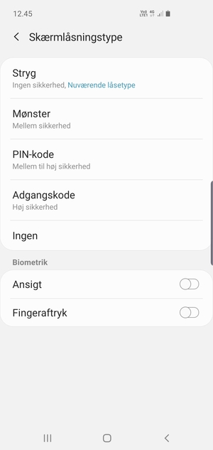 Vælg Mønster