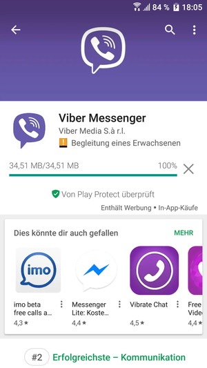 Warten Sie, bis der Installationsprozess  beendet ist