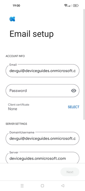 Enter your password