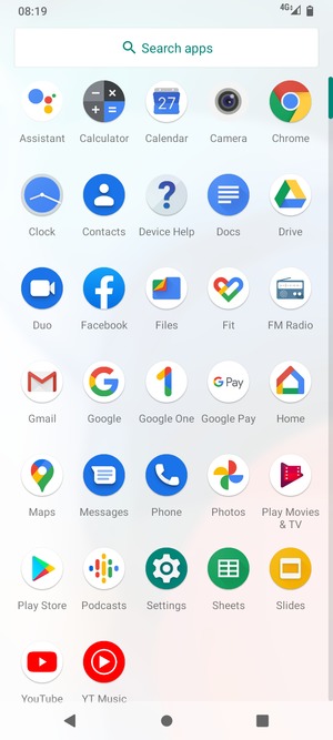 Select Settings