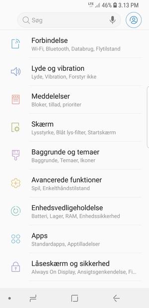 Vælg Forbindelse