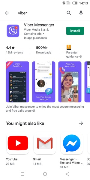 Select the app