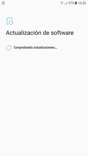 Espere a que la búsqueda termine