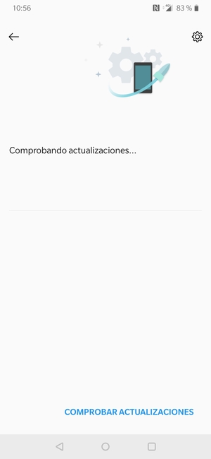 Espere a que la búsqueda termine