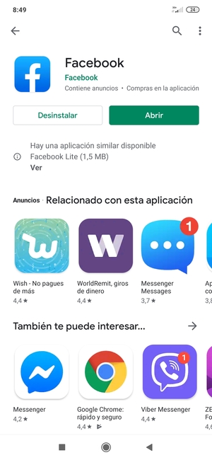 Seleccione Abrir