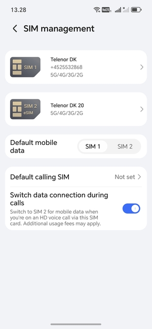 Your eSIM has now been activated