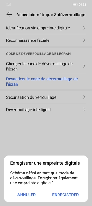 Sélectionnez ANNULER