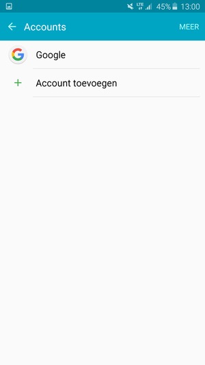 Selecteer Google