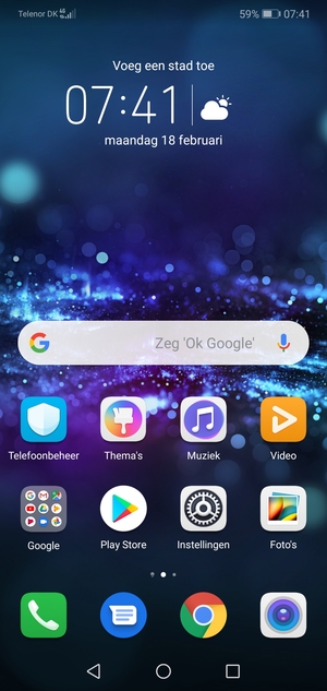 Selecteer Play Store