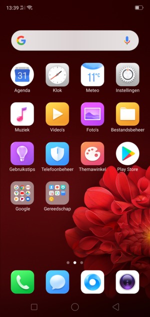 Selecteer Instellingen