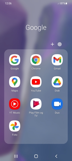 Velg Gmail