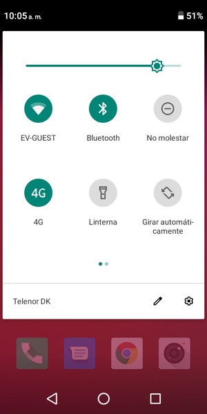 Desactive Wi-Fi y Bluetooth