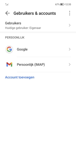 Selecteer Google