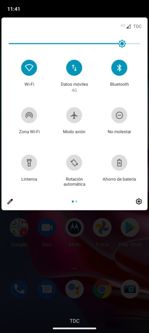 Desactive Wi-Fi y Bluetooth