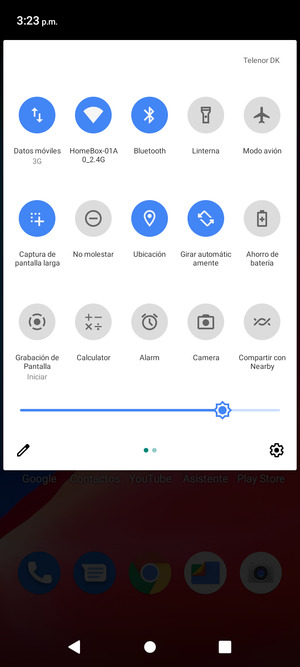 Desactive Wi-Fi y Bluetooth