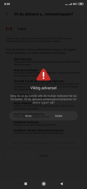 Velg Godta