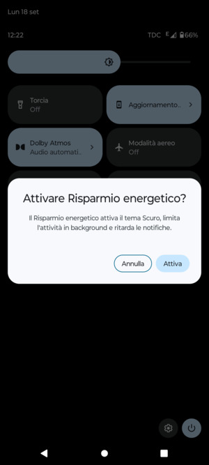 Seleziona Attiva