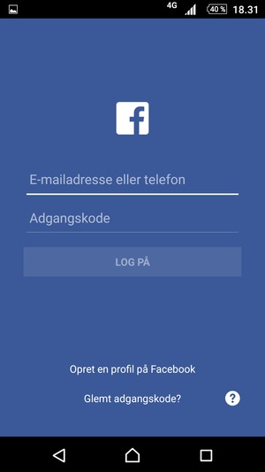 Din app er klar til brug