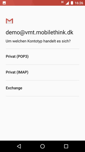 Wählen Sie Exchange