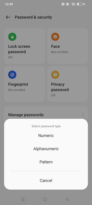 Select Pattern
