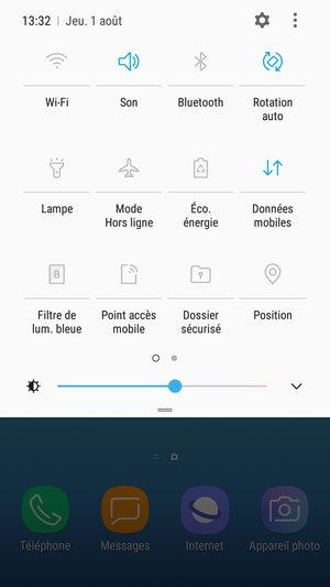 Sélectionnez Éco. énergie