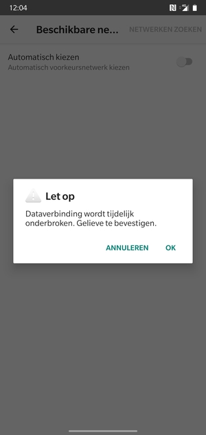 Selecteer OK