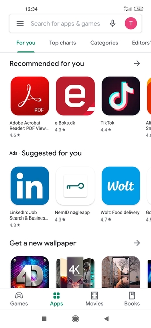Select the Search bar