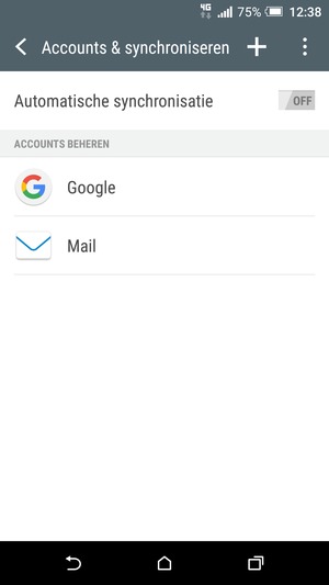 Selecteer Google