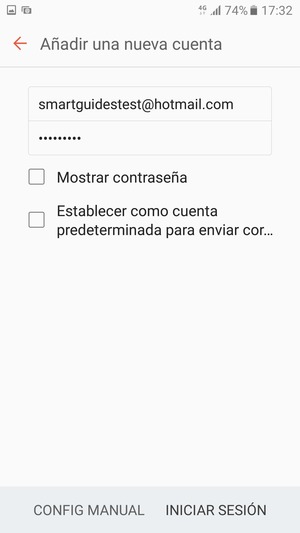 Introduzca su dirección de Hotmail y su contraseña. Seleccione INICIAR SESIÓN