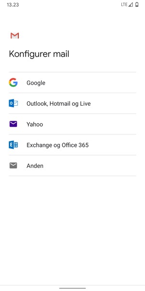 Vælg Anden
