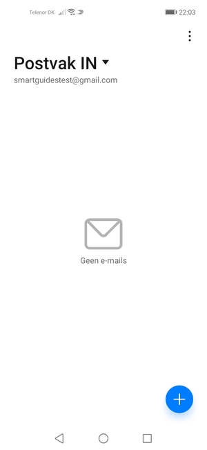 Uw Gmail is klaar voor gebruik
