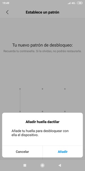 Seleccione Cancelar