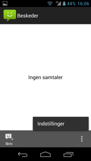 Vælg Indstillinger