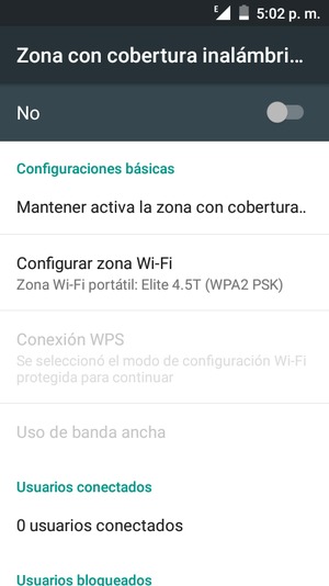 Active Zona con cobertura inalámbrica