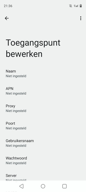 Voer mms-gegevens in