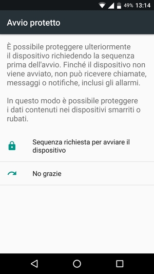 Seleziona la tua opzione preferita