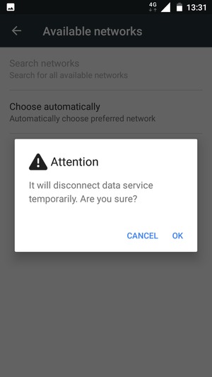 Select OK