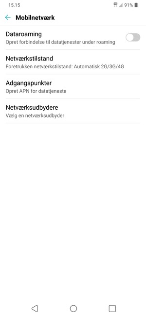 Vælg Adgangspunkter