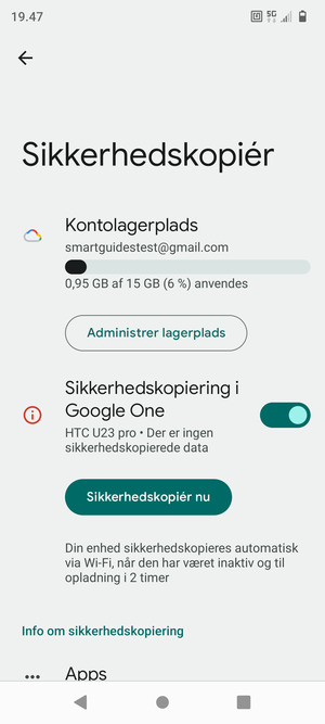 Vælg Kontolagerplads