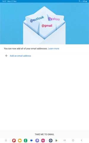 Select Add an email address