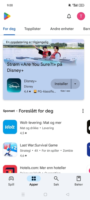 Velg Søk