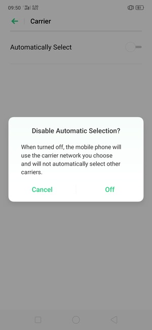 Select Off