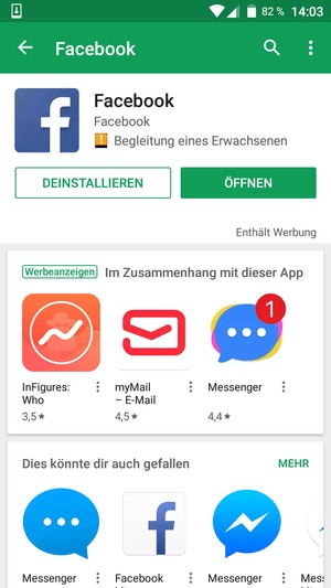 Wählen Sie ÖFFNEN
