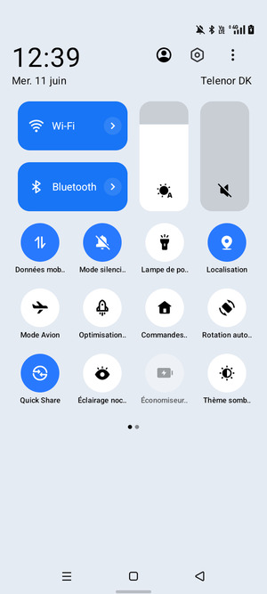 Désactiver le Wi-Fi et le Bluetooth