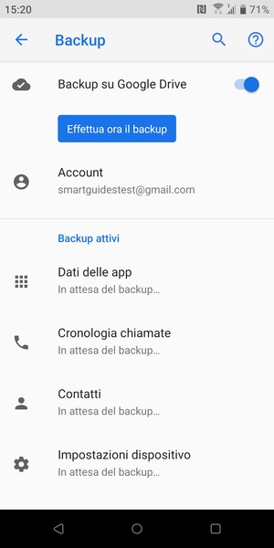 Seleziona Account
