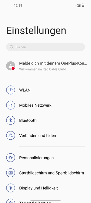 Wählen Sie WLAN