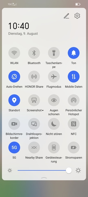 Schalten Sie Standort aus