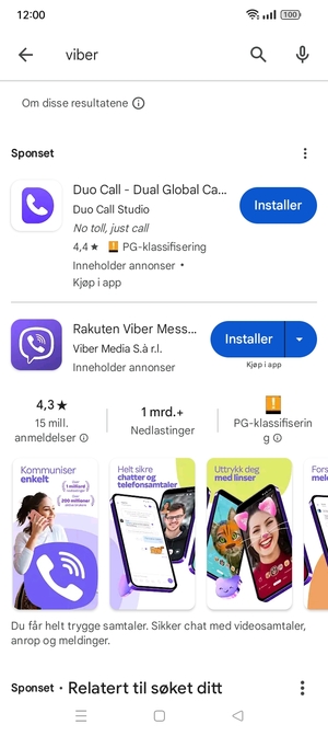 Velg app